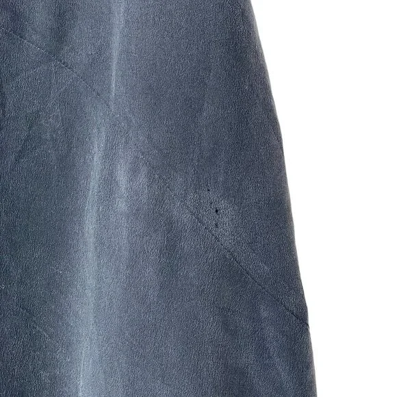 See By Chloe Size US 8 100% Silk Gray Tie Waist Dress Lined Sleeveless Flawed! - Picture 9 of 10